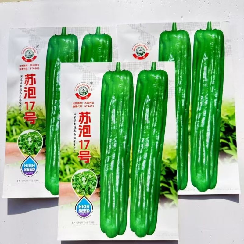 苏泡17号辣椒种子早熟浅绿大果型薄皮泡椒高产抗病辣味中等