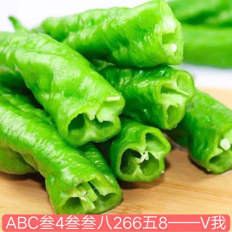 农家自种辣椒新鲜香辣椒二荆条辣椒青辣椒
