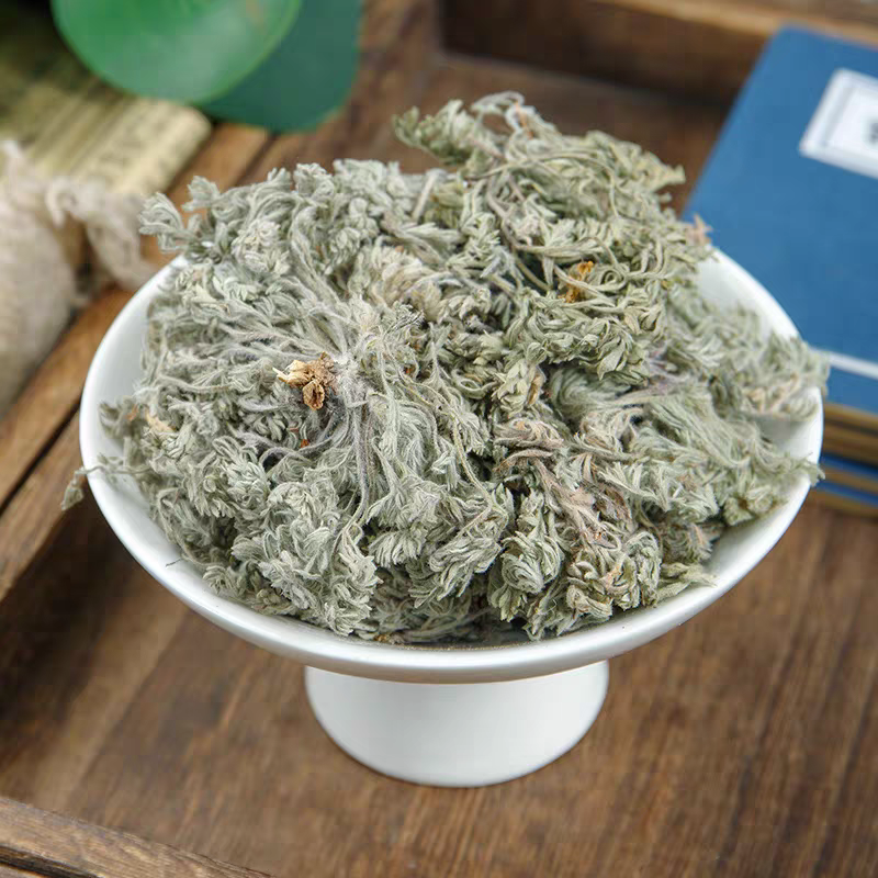 包邮）绵茵陈野生新鲜草茵陈茵陈粉中草药材500g克