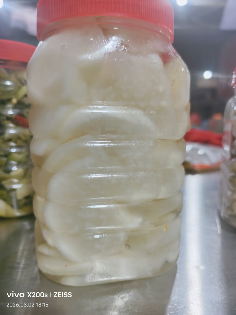 各种新鲜嫩姜，泡姜手工泡菜