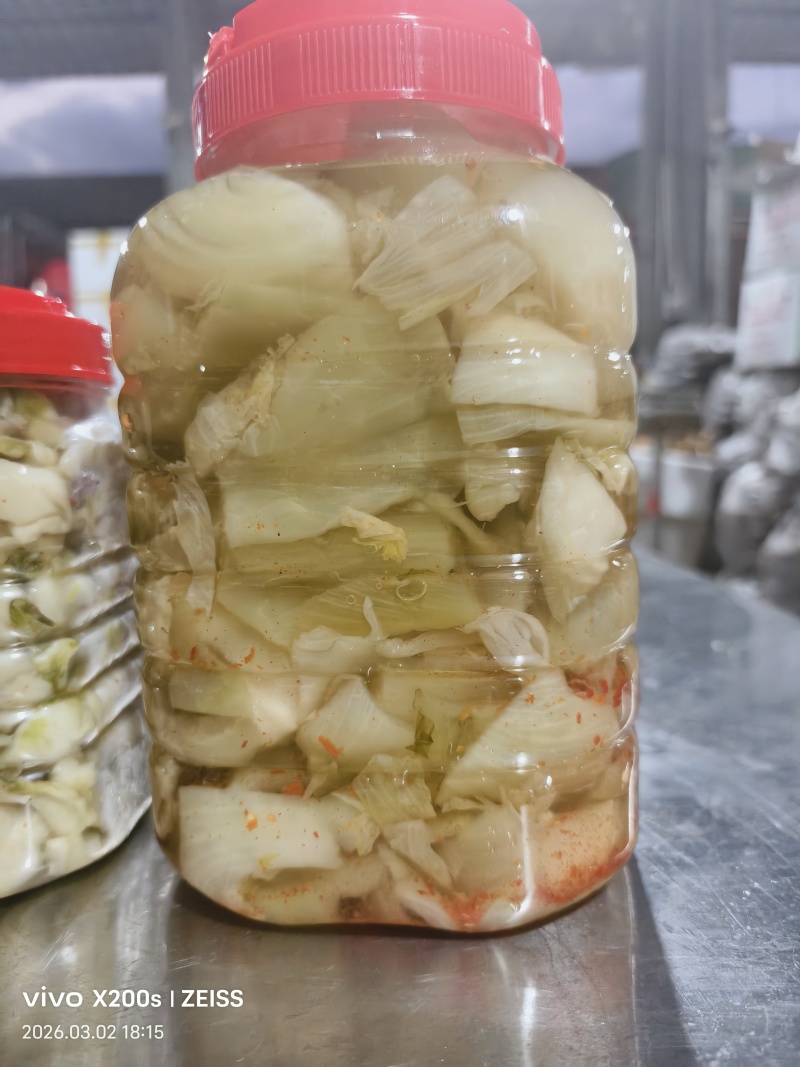 各种新鲜嫩姜，泡姜手工泡菜