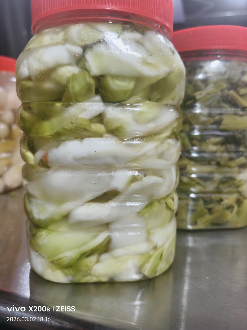 各种新鲜嫩姜，泡姜手工泡菜