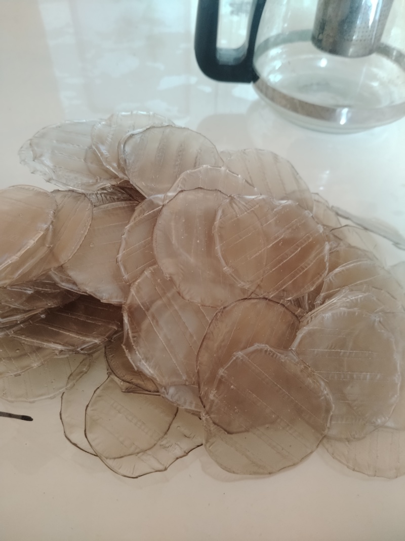 山东小粉皮红薯圆粉皮500g/袋火锅食材凉拌炖