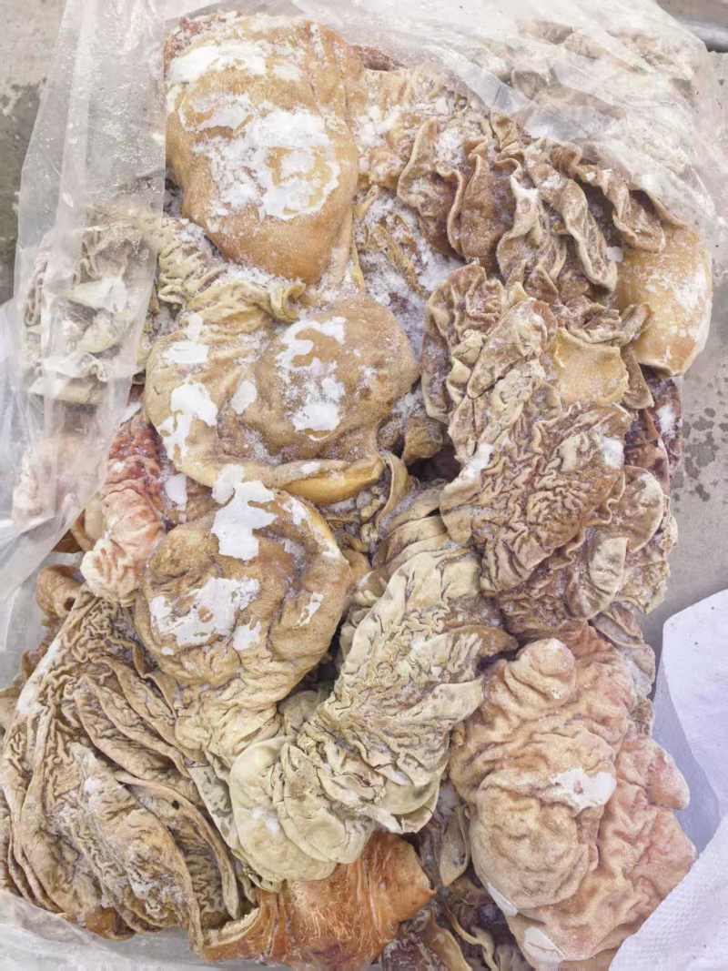 【牛伞带】当地草原黄牛的水肚，紧水去油、箱装量大优