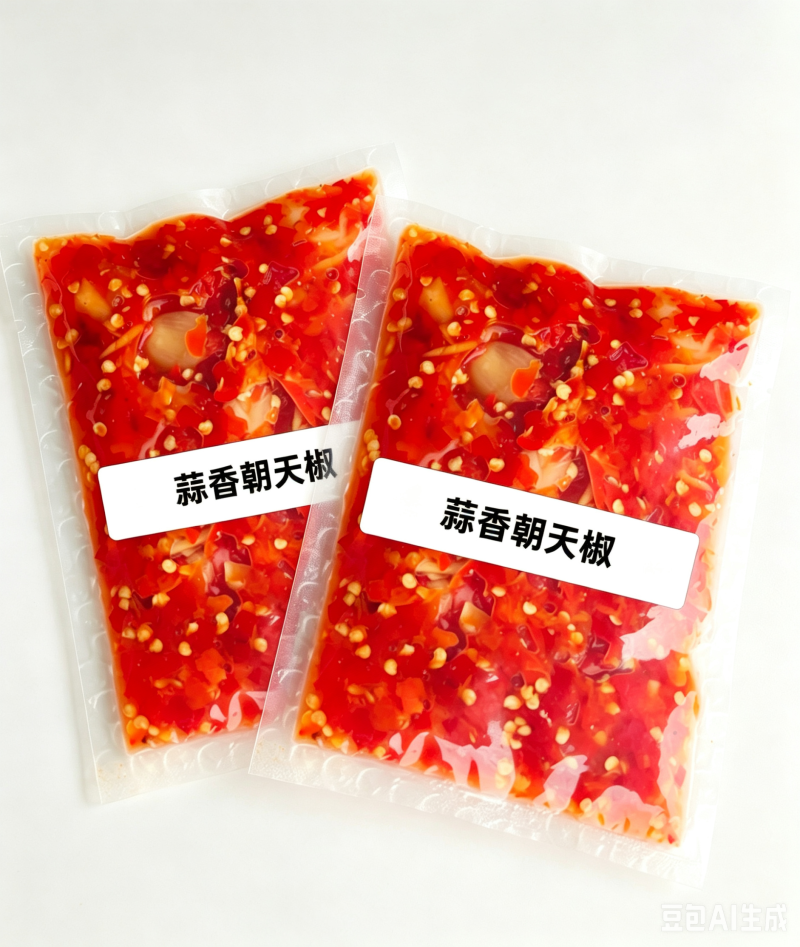 千岛湖本地高山朝椒125g独立小袋蒜香朝天椒鲜辣下饭