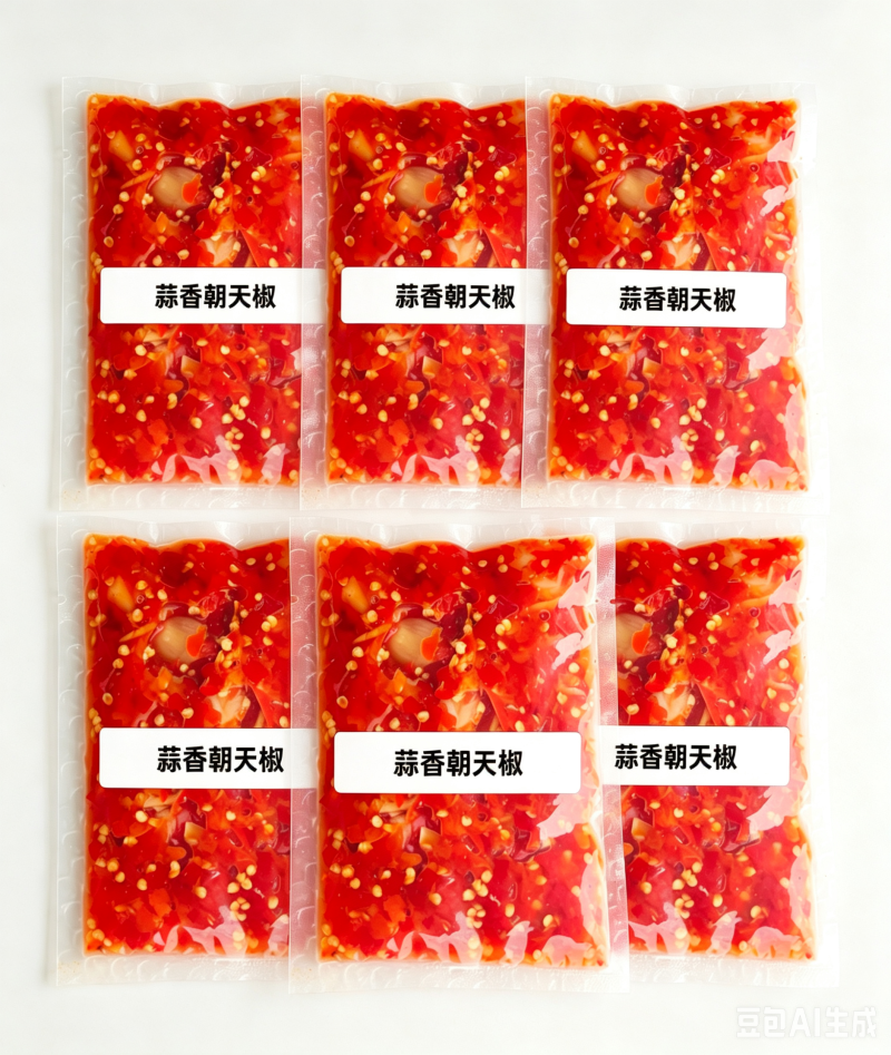 千岛湖本地高山朝椒125g独立小袋蒜香朝天椒鲜辣下饭