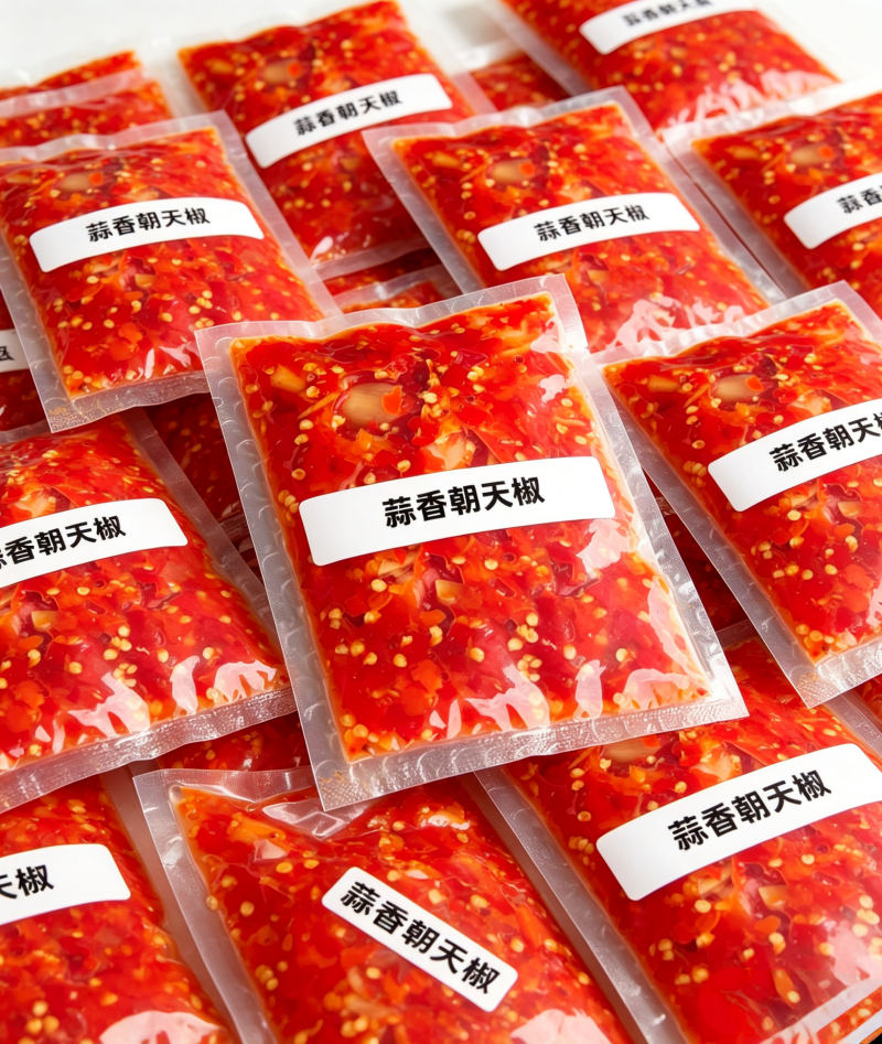 千岛湖本地高山朝椒125g独立小袋蒜香朝天椒鲜辣下饭