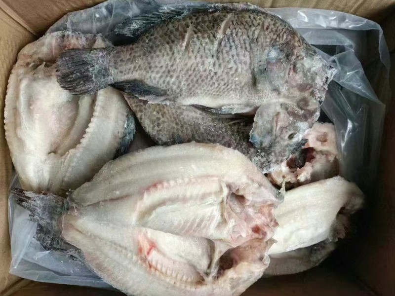 品名：开背鲷鱼（罗非鱼）规格：一箱20斤，11条/12