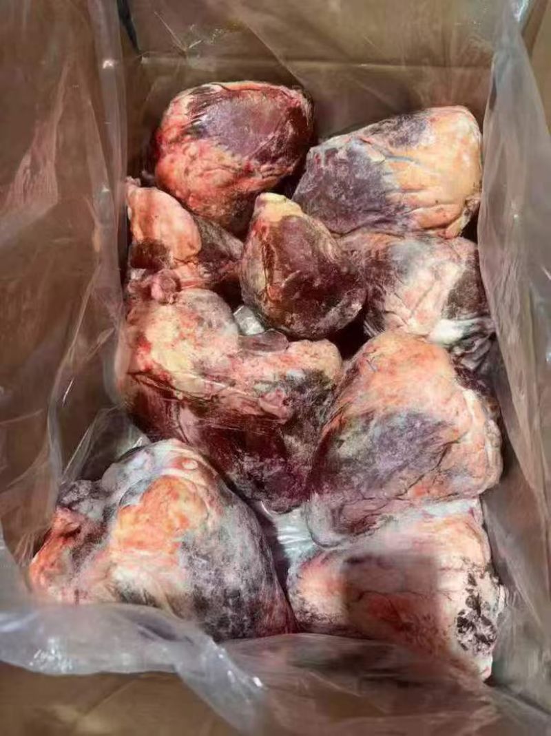 鲜冻牛心，个大精修去油，实拍货源稳定，一手货源，价优。