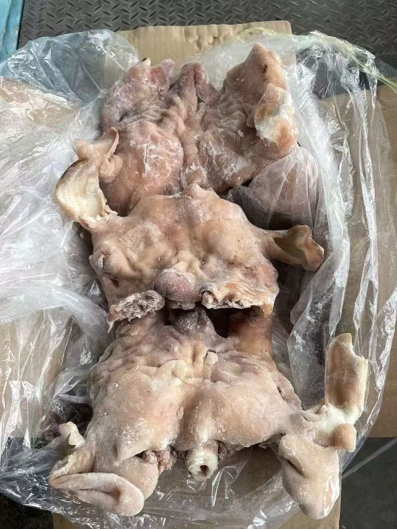 全熟水煮熟羊头肉，纯干货无骨头，适合羊杂汤等多种用途。