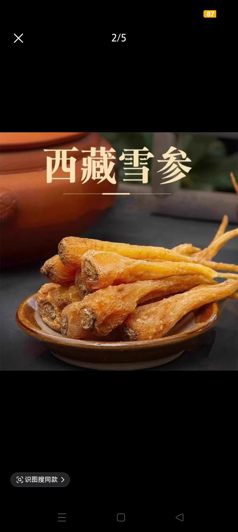 高原大货藏雪参一手货源无熏硫天然滋补食材整货散货批发