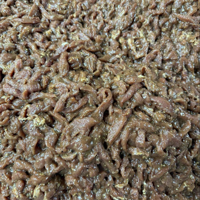 杭椒鸭肉柳味道一绝，可供电商餐饮预制，各种规格可做