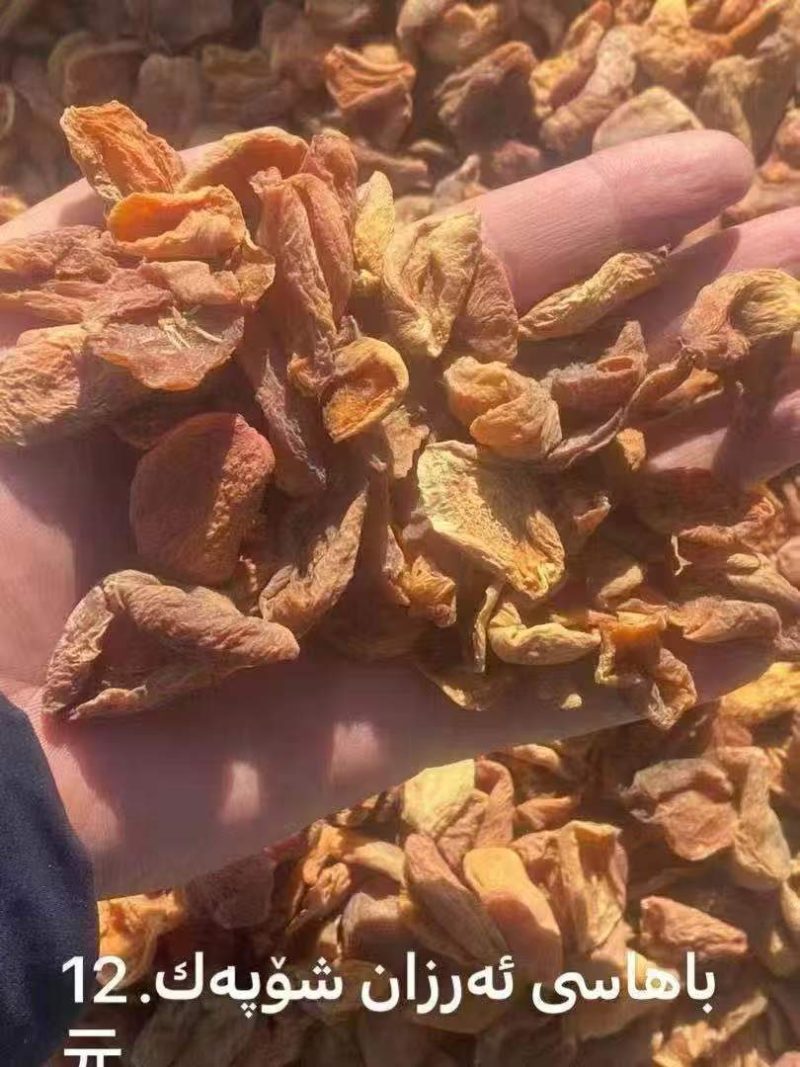 新疆伊犁进口做杏酱的杏子皮自然凉晒干杏子皮