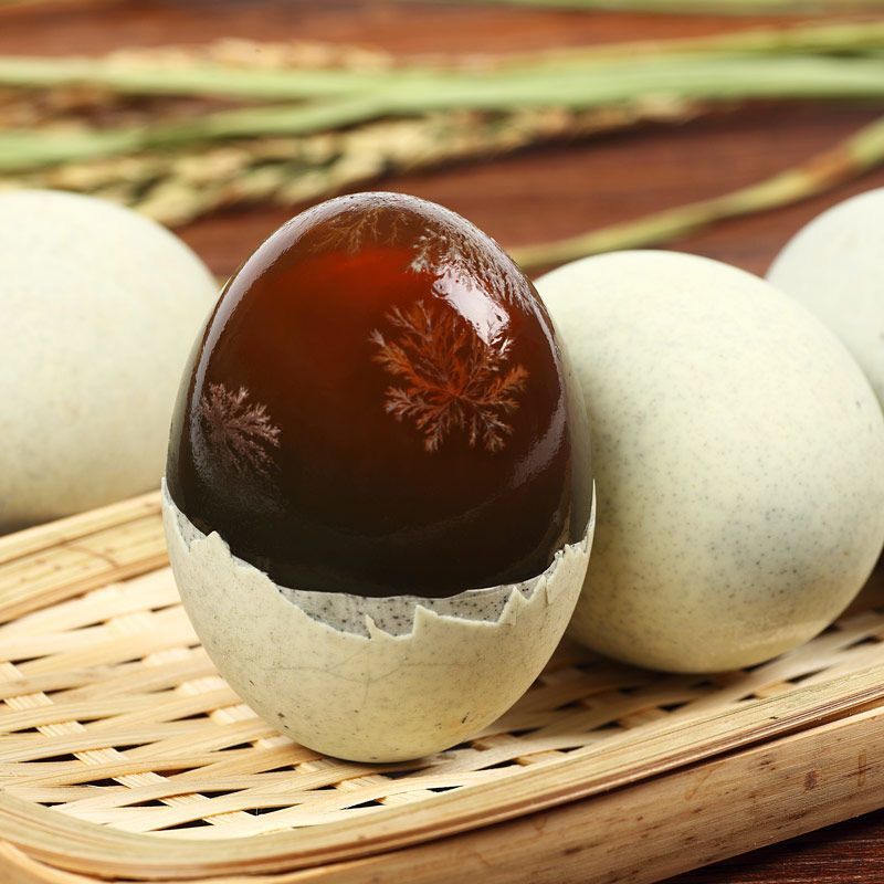 正宗鄱阳湖松花蛋松花皮蛋传统无铅工艺