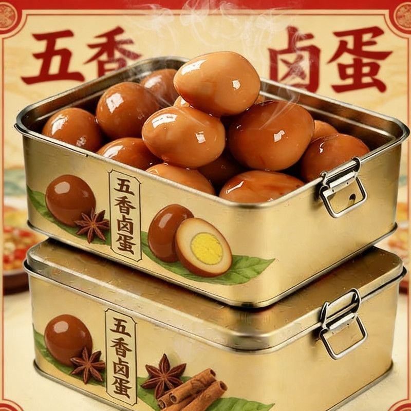 五香卤蛋熟即食整箱批发