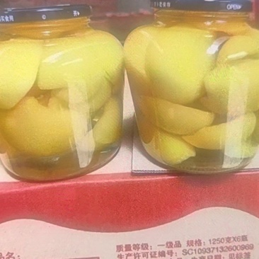 1250克黄桃罐头