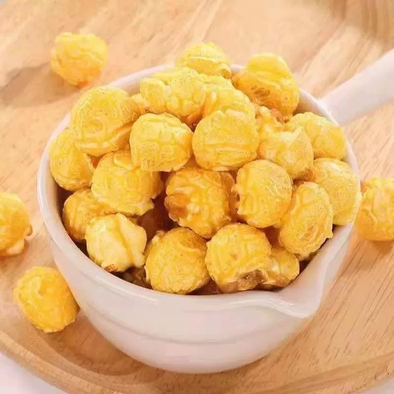 奶油爆米花焦糖味爆米花网红零食一箱10斤生产厂家源头