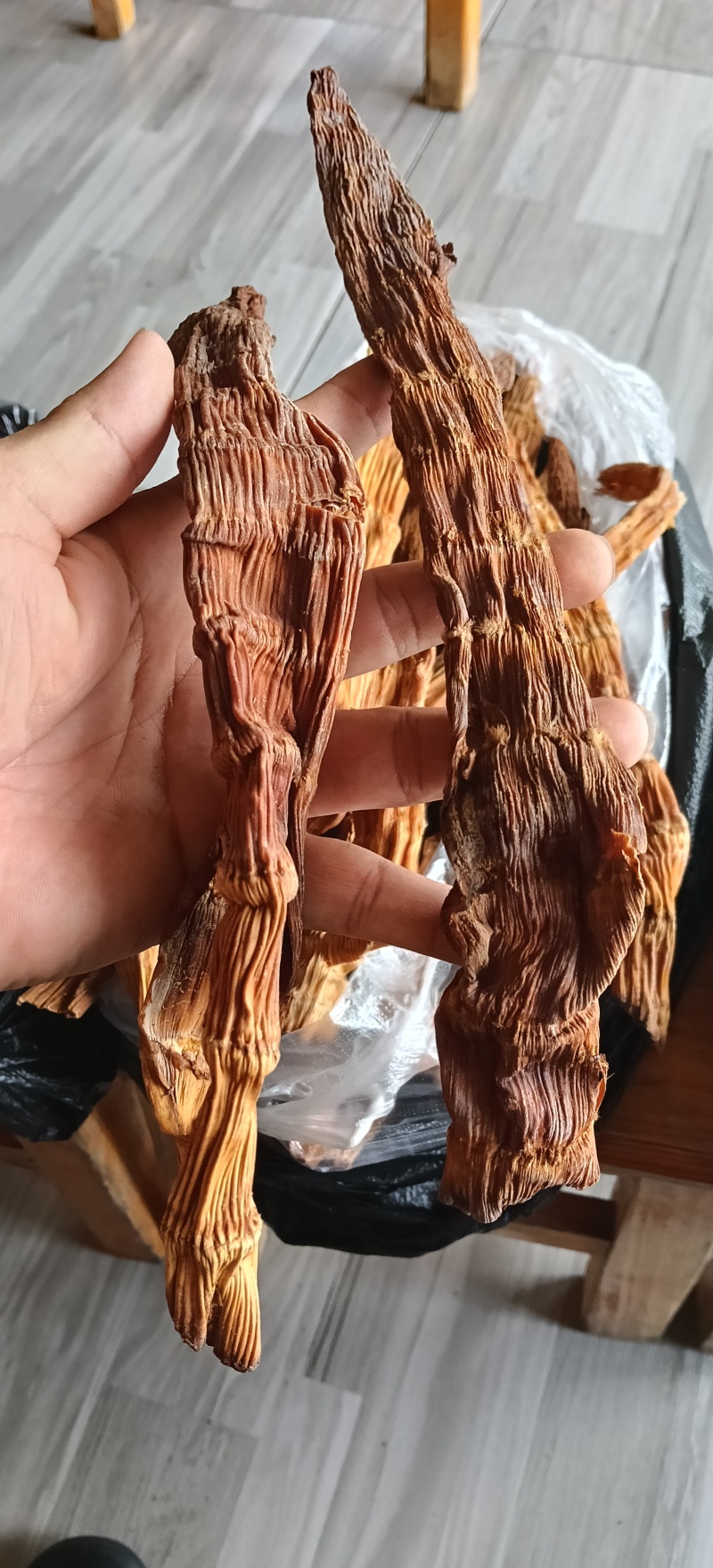 干竹笋，来自高原的产品，每一颗都是精挑细选
