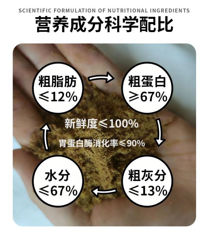 鲜品鸡肉粉蛋白饲料原料新鲜制作鸡肉粉