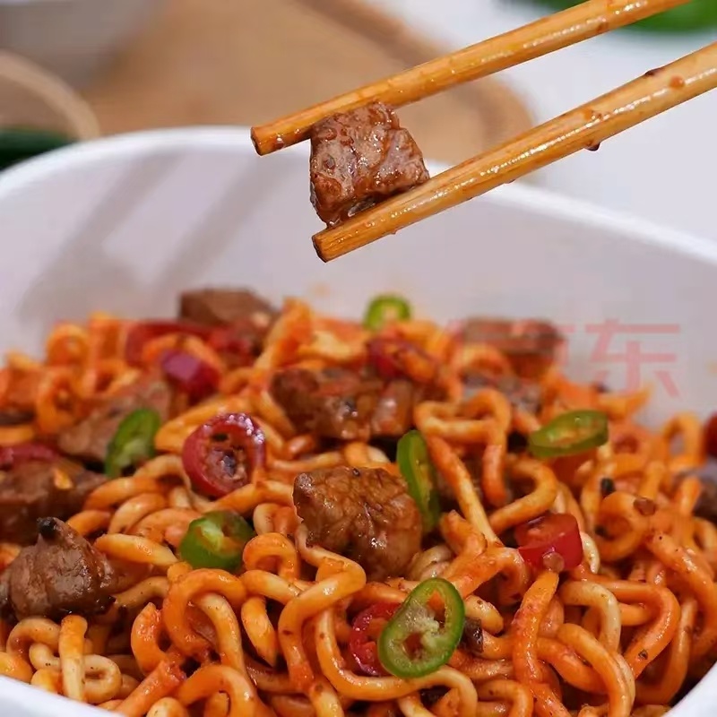 双椒牛肉面干拌面大量供应欢迎来电价格优惠