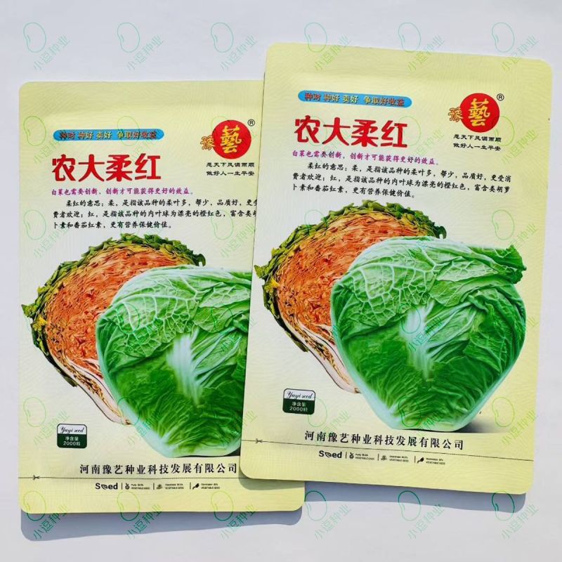 耐热黄心白菜种籽结球紧实红心软叶多高端礼品白菜大田用种籽