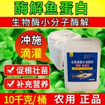 大桶鱼蛋白浓缩冲施肥生根绿叶壮苗抗寒增肥防早衰10kg