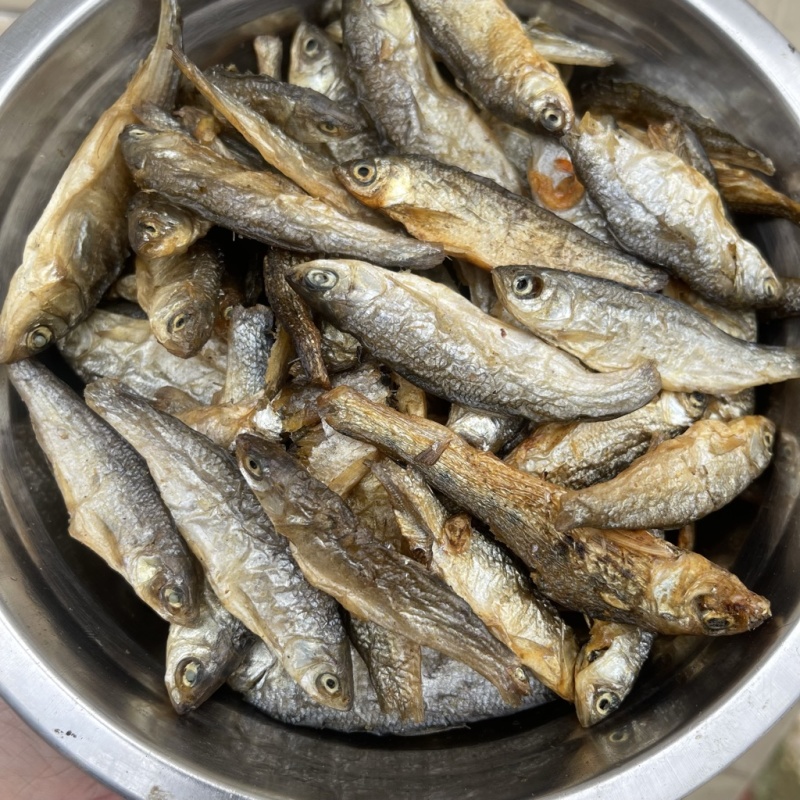 火焙烟熏烘干华子鱼干雅罗鱼肉多刺少无沙不苦