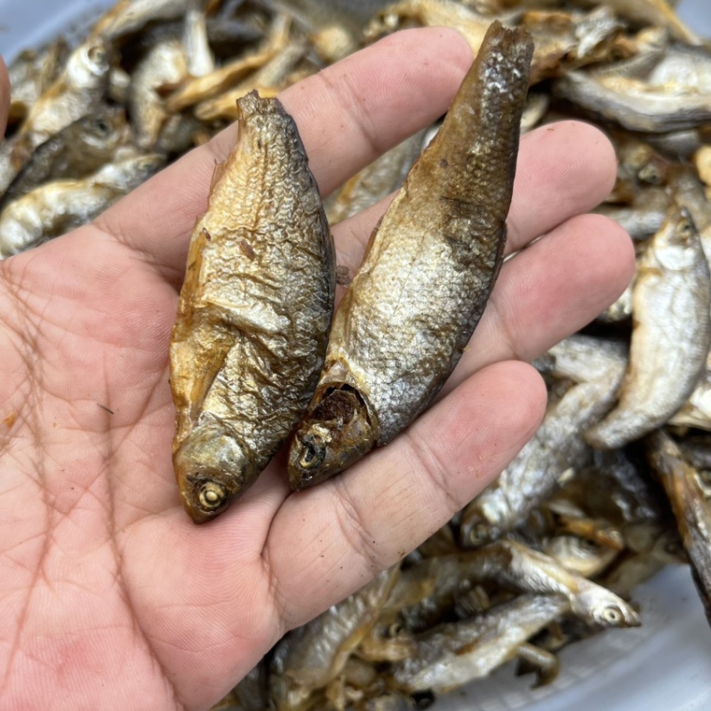火焙烟熏烘干华子鱼干雅罗鱼肉多刺少无沙不苦