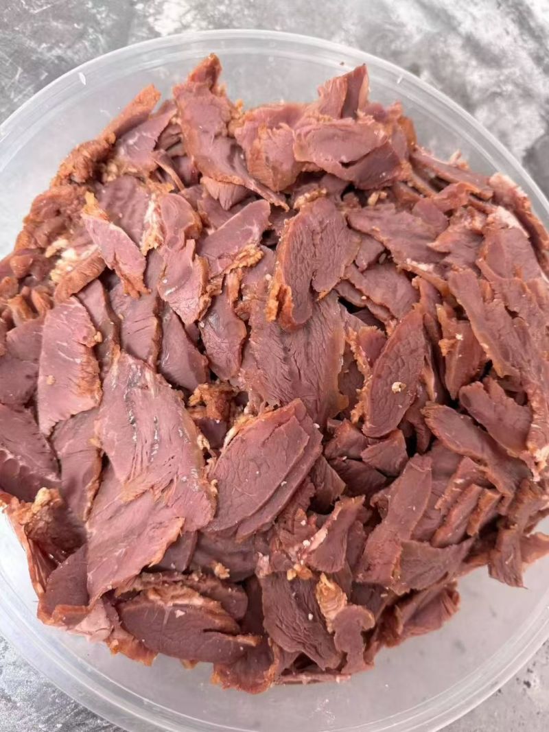五香牛小脸肉，全熟五香口味，直接可以吃，无需二次回锅，熟