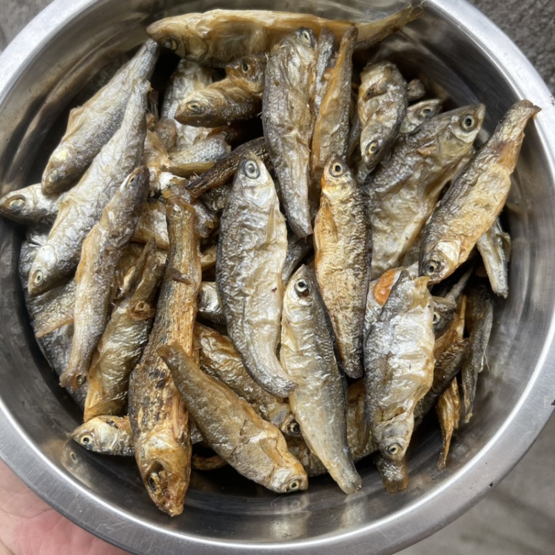 火焙烟熏烘干华子鱼干雅罗鱼肉多刺少无沙不苦