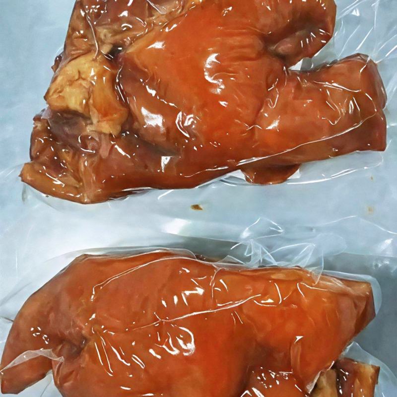 传统工艺卤制五香猪头肉冷链物流可定制包装电商直播超市销售