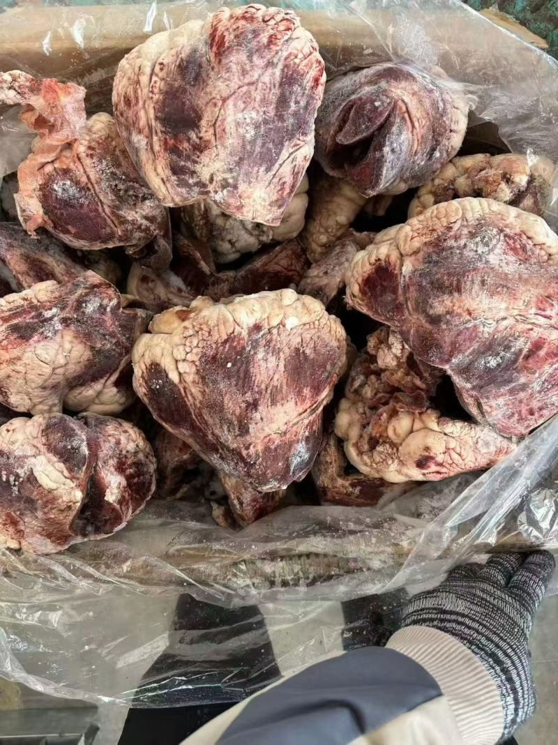 熟牛心一件50斤左右，全国冷链物流发货，货源稳定一手货源