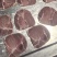 猪上脑。梅花肉