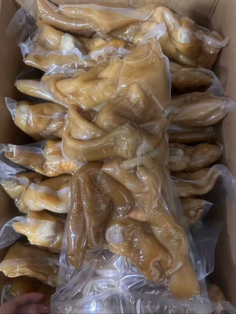 酱香牛蹄皮5.元一斤，一件50斤