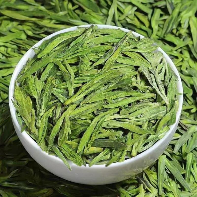 【龙井绿茶口粮茶】浙江绿茶龙井茶豆香味十足包邮