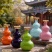 多色网红葫芦玻璃瓶古风文创泡酒瓶子500ml家