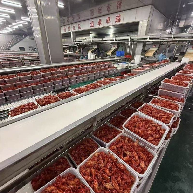 油炸鲜活小龙虾免清洗免油炸无损耗工厂直发直达包邮