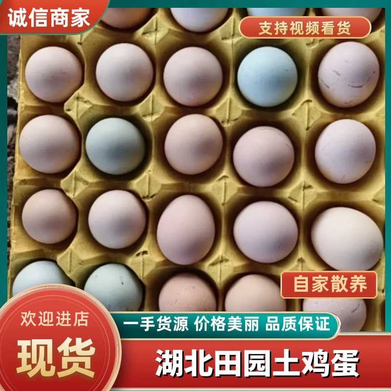 土鸡蛋湖北散养土鸡蛋，现捡现发30枚京东包邮价格实惠