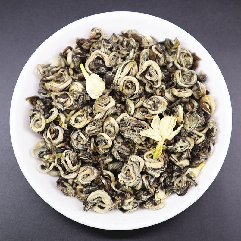 茉莉花茶新茶浓香型雪花螺包邮