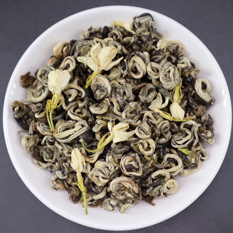 茉莉花茶新茶浓香型雪花螺包邮