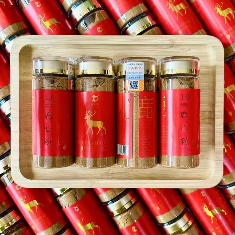 正规军鹿心粉一瓶100克
