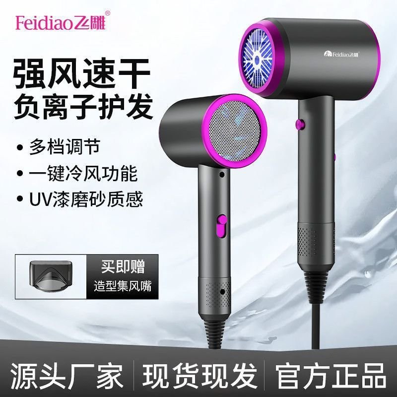 电吹风家用发廊吹风机大风力速干负离子护发大功率吹