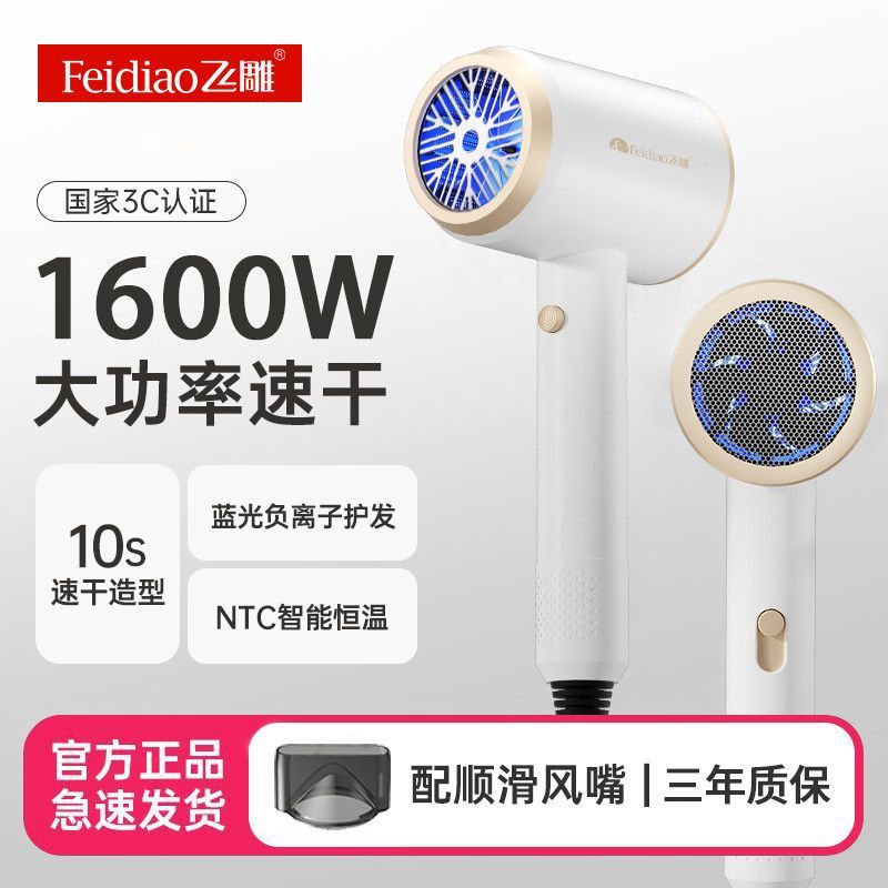 电吹风家用发廊吹风机大风力速干负离子护发大功率吹