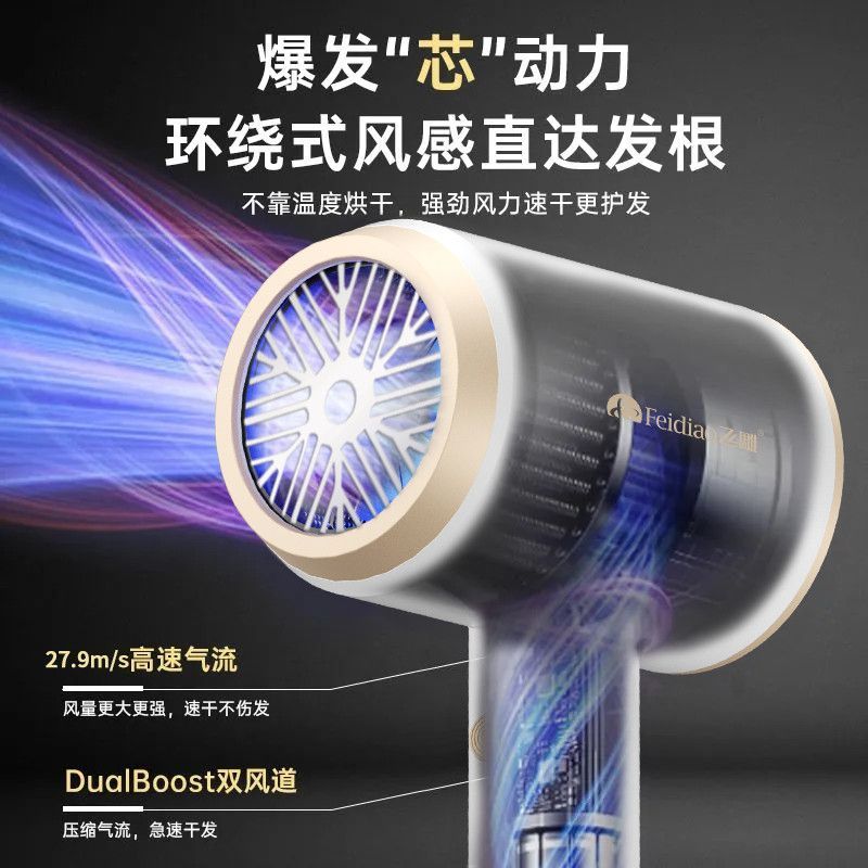 电吹风家用发廊吹风机大风力速干负离子护发大功率吹