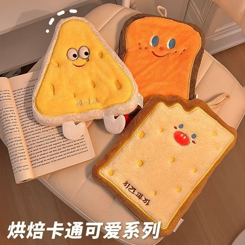 挂式手巾吸水可爱速干手布厨房卫生间毛巾抹布加厚卡通儿童手