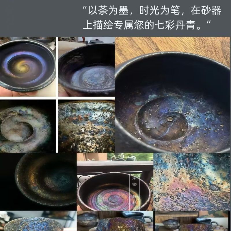 荥经砂器茶具怀旧复古手工黑砂茶壶做旧老式泡茶壶手抓壶