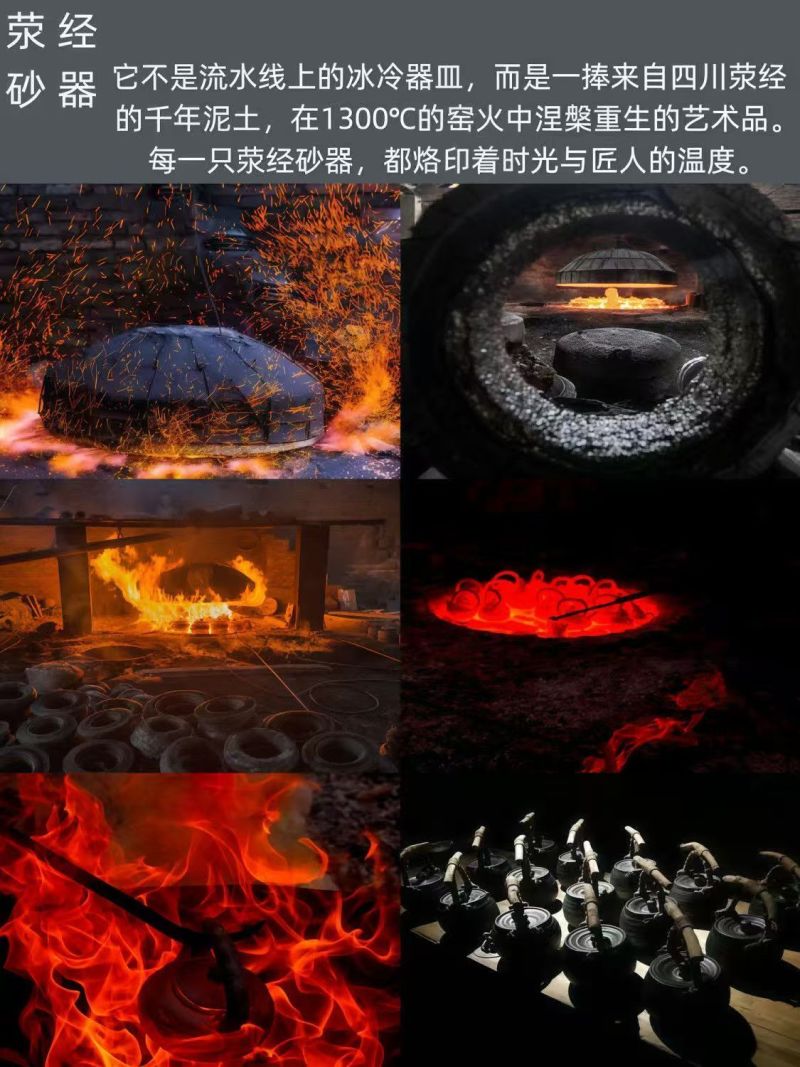 荥经砂器茶具怀旧复古手工黑砂茶壶做旧老式泡茶壶手抓壶