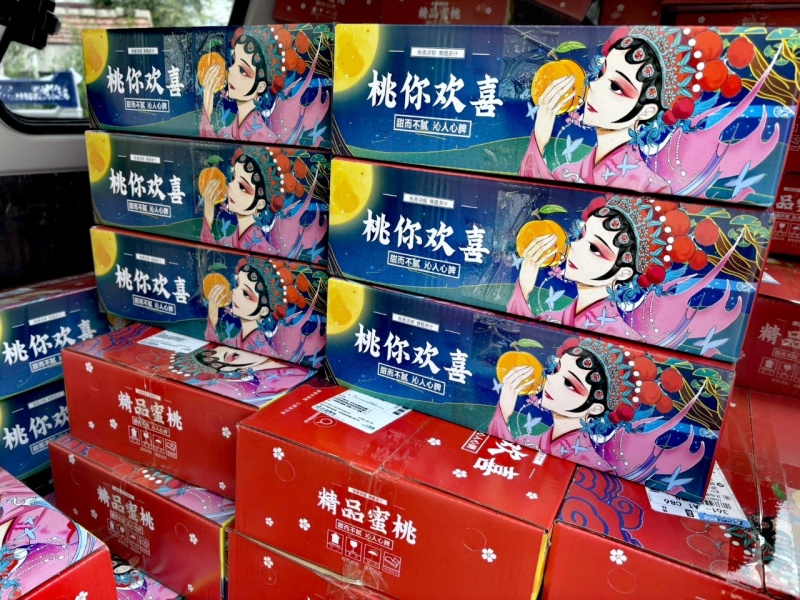 【批量代发】山东蒙阴黄金油桃中油四号脆甜多汁产地直发