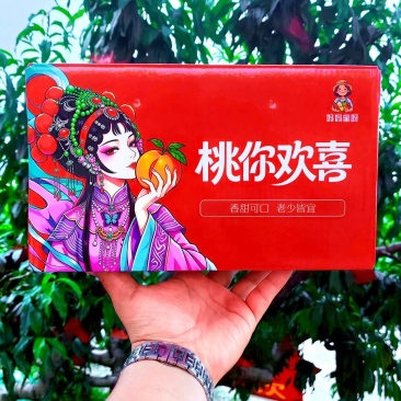 【团购团批直供】山东蒙阴黄金油桃中油四号小包规彩箱整车发