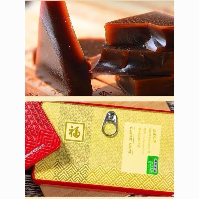 福牌阿胶阿胶250g/盒福牌阿胶250铁盒阿胶片块